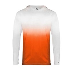 Badger - Kids 2205 Ombre Long Sleeve Hooded T-Shirt