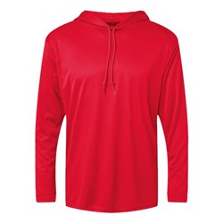 Badger - Mens 4105 B-Core Hooded Long Sleeve T-Shirt