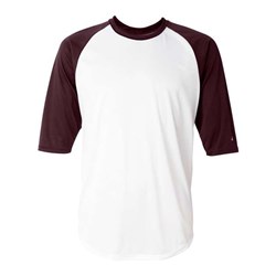 Badger - Mens 4133 B-Core Three-Quarter Sleeve Baseball T-Shirt