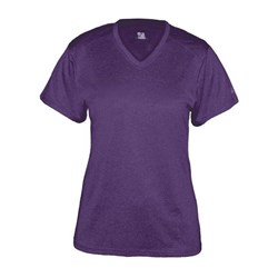 Badger - Womens 4362 Pro Heather V-Neck T-Shirt