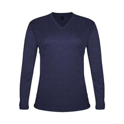 Badger - Womens 4964 Tri-Blend Long Sleeve T-Shirt