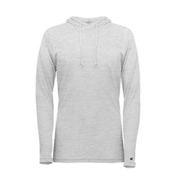 Badger - Womens 4965 Tri-Blend Surplice Long Sleeve Hooded T-Shirt
