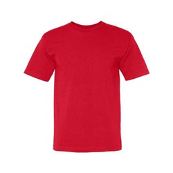 Bayside - Mens 5040 Usa-Made 100% Cotton Short Sleeve T-Shirt