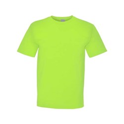 Bayside - Mens 5070 Usa-Made Short Sleeve T-Shirt With A Pocket