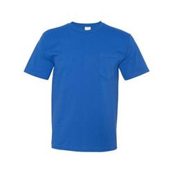 Bayside - Mens 5070 Usa-Made Short Sleeve T-Shirt With A Pocket