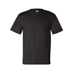 Bayside - Mens 7100 Usa-Made Short Sleeve T-Shirt With A Pocket