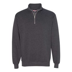 Bayside - Mens 920 Usa-Made Quarter-Zip Pullover Sweatshirt
