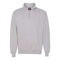 Bayside - Mens 920 Usa-Made Quarter-Zip Pullover Sweatshirt