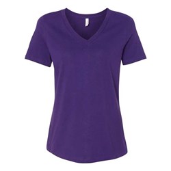 Bella + Canvas - Womens 6405 Relaxed Jersey V-Neck Tee