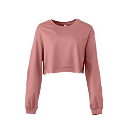 Bella + Canvas - Womens 6501 Fwd Fashion Cropped Long Sleeve Tee