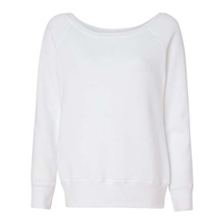 Bella + Canvas - Womens 7501 Sponge Fleece Wide Neck Sweatshirt