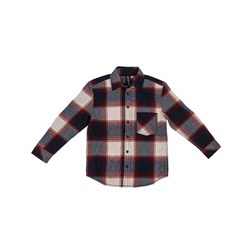 Burnside - Kids 4212 Open Pocket Long Sleeve Flannel Shirt