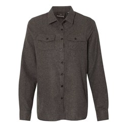 Burnside - Womens 5200 Long Sleeve Solid Flannel Shirt