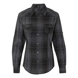 Burnside - Womens 5206 Convertible Sleeve Western Shirt