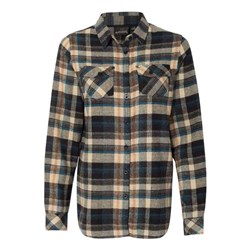 Burnside - Womens 5210 Yarn-Dyed Long Sleeve Flannel Shirt