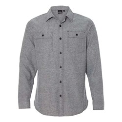 Burnside - Mens 8200 Long Sleeve Solid Flannel Shirt