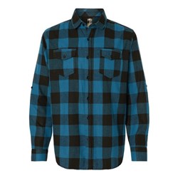 Burnside - Mens 8210 Yarn-Dyed Long Sleeve Flannel Shirt