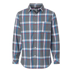 Burnside - Mens 8212 Open Pocket Flannel Shirt