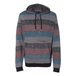 Burnside - Mens 8603 Printed Stripes Fleece Sweatshirt