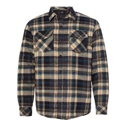 Burnside - Mens 8610 Quilted Flannel Jacket