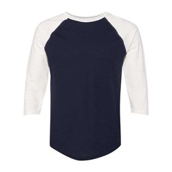 Champion - Mens Cp75 Premium Fashion Raglan Three-Quarter Sleeve Baseball T-Shirt