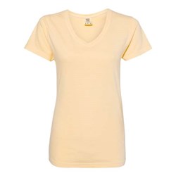 Comfort Colors - Womens 3199 Garment-Dyed Midweight V-Neck T-Shirt