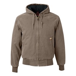 Dri Duck - Mens 5020T Cheyenne Boulder Cloth Hooded Jacket With Tricot Quilt Lining Tall Sizes