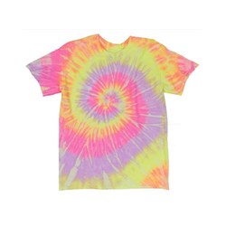 Dyenomite - Mens 200Nr Neon Rush Tie-Dyed T-Shirt