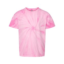Dyenomite - Kids 20Bcy Cyclone Vat-Dyed Pinwheel Short Sleeve T-Shirt