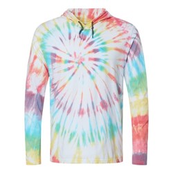 Dyenomite - Mens 430Vr Tie-Dyed Hooded Pullover T-Shirt