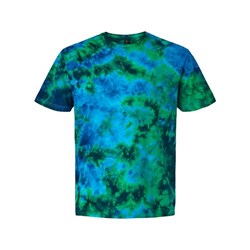 Dyenomite - Mens 640Lm Lamer Over-Dyed Crinkle Tie Dye T-Shirt