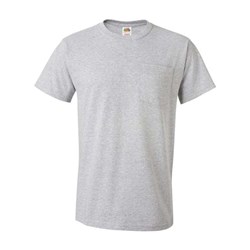 Fruit Of The Loom - Mens 3930Pr Hd Cotton T-Shirt With A Pocket