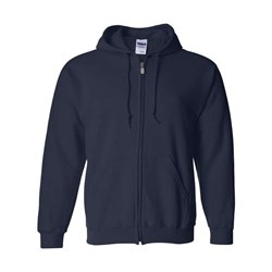 Gildan - Mens 18600 Heavy Blend Full-Zip Hooded Sweatshirt