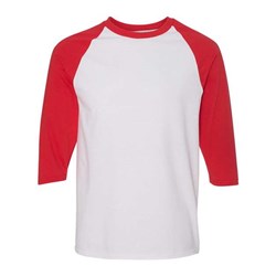 Gildan - Mens 5700 Heavy Cotton Raglan Three-Quarter Sleeve T-Shirt
