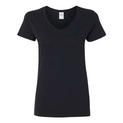 Gildan - Womens 5V00L Heavy Cotton V-Neck T-Shirt