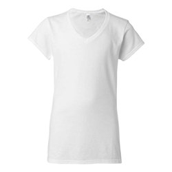 Gildan - Womens 64V00L Softstyle V-Neck T-Shirt