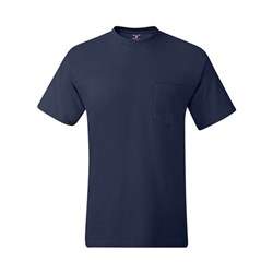 Hanes - Mens 5190 Beefy-T Short Sleeve Pocket T-Shirt