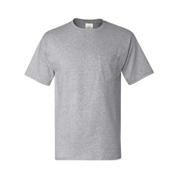 Hanes - Mens 5590 Authentic Short Sleeve Pocket T-Shirt