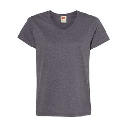 Hanes - Womens 5780 Essential-T V-Neck Short Sleeve T-Shirt