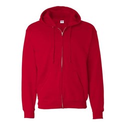 Hanes - Mens P180 Ecosmart Full-Zip Hooded Sweatshirt