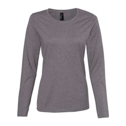 Hanes - Womens S04Ls Perfect-T Long Sleeve Scoopneck T-Shirt