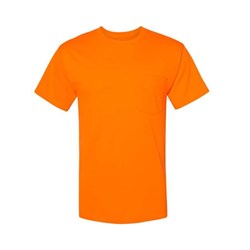 Hanes - Mens W110 Workwear Short Sleeve Pocket T-Shirt