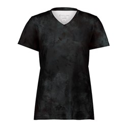 Holloway - Womens 222796 Cotton-Touch Cloud V-Neck T-Shirt