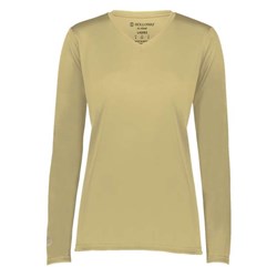 Holloway - Womens 222824 Momentum Long Sleeve V-Neck T-Shirt