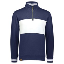 Holloway - Mens 229565 Ivy League Fleece Colorblocked Quarter-Zip Sweatshirt
