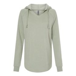 Independent Trading Co. - Womens Prm2500 Lightweight California Wave Wash Hooded Sweatshirt