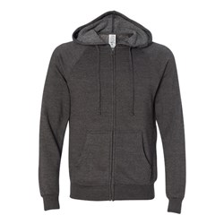 Independent Trading Co. - Mens Prm33Sbz Unisex Special Blend Raglan Full-Zip Hooded Sweatshirt