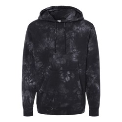 Independent Trading Co. - Mens Prm4500Td Unisex Midweight Tie-Dyed Hooded Sweatshirt