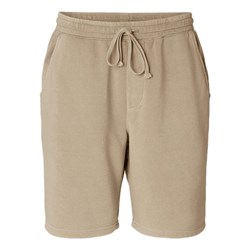 Independent Trading Co. - Mens Prm50Stpd Pigment-Dyed Fleece Shorts
