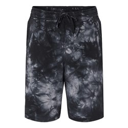 Independent Trading Co. - Mens Prm50Sttd Tie-Dyed Fleece Shorts